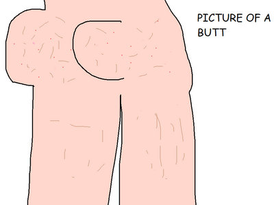 Picture of a butt main photo