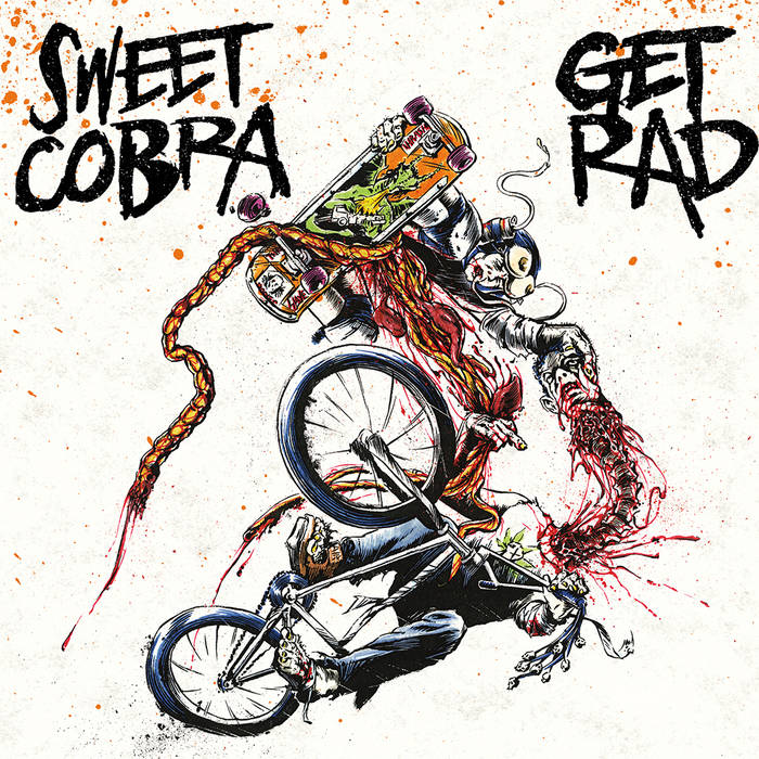 Sweet Cobra split 7" cover art