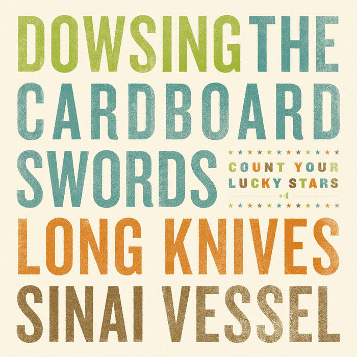 CYLS Split Series #4- Dowsing​/​The Cardboard Swords​/​Long Knives​/​Sinai Vessel cover art